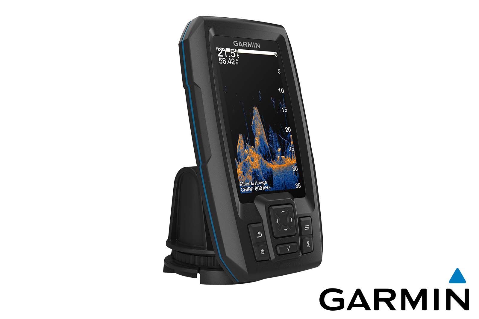 Garmin STRIKER Vivid 4cv Echolot ClearVü Ansicht rechts