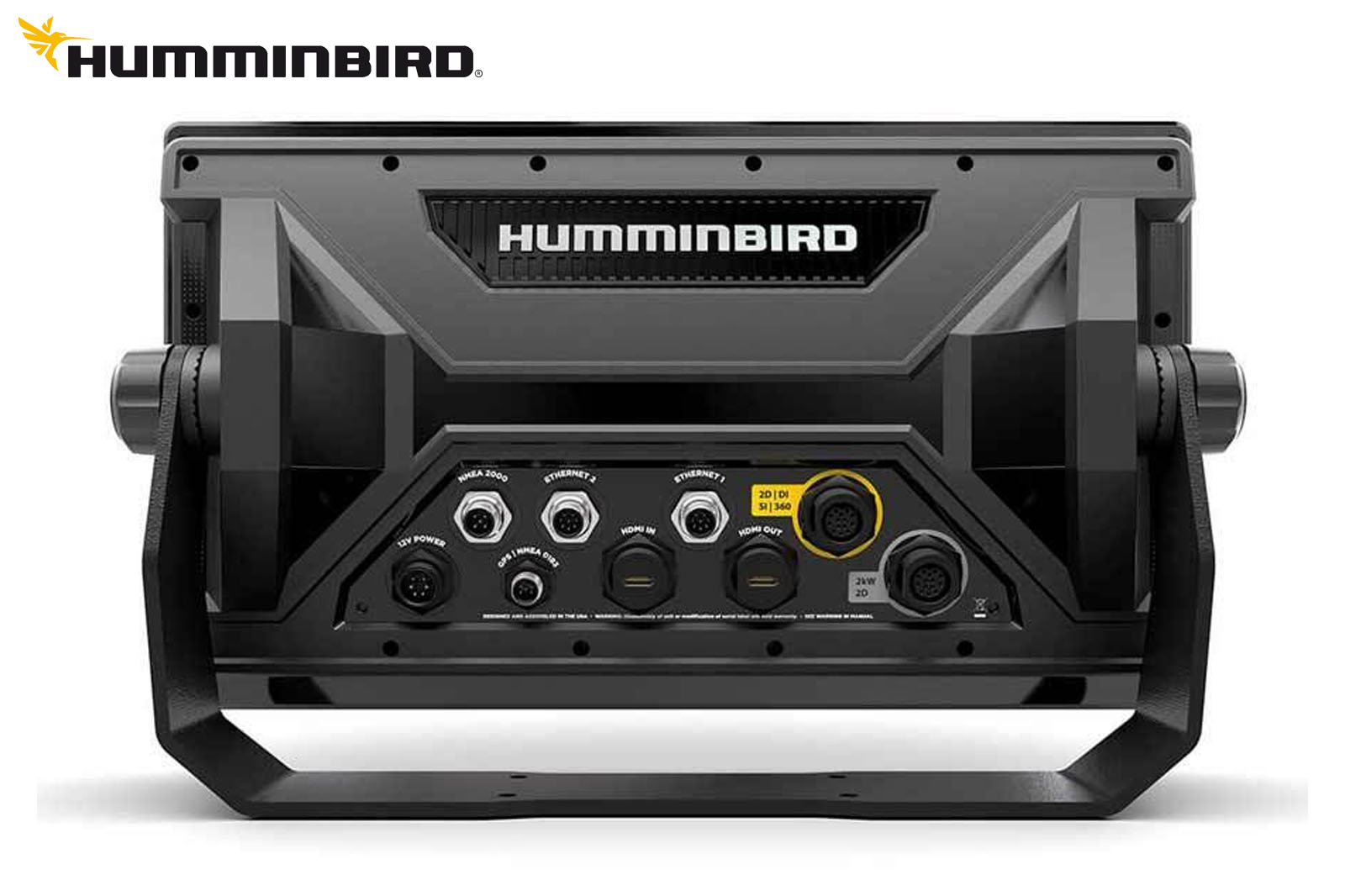 Humminbird APEX 16 Echolot, Rückseite