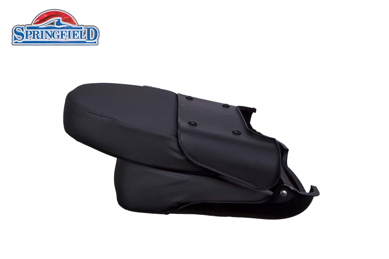 Springfield Skipper Premium Bootsstuhl - dunkelgrau seitlich links 90 grad zugeklappt