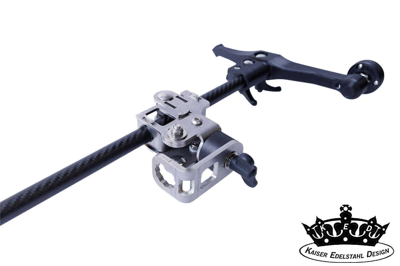 KED Bellyboat Geberstange aus Carbon