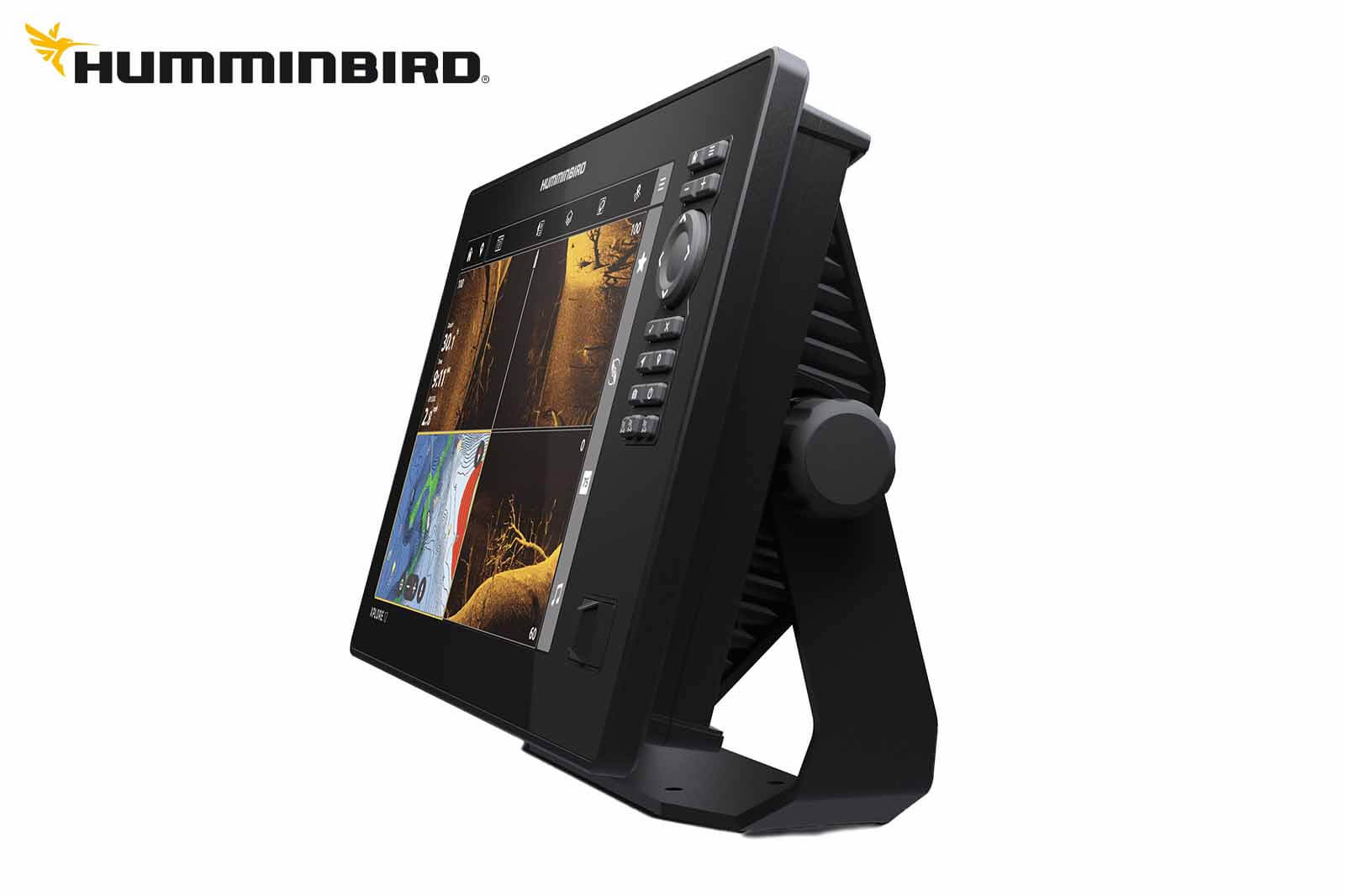 Humminbird XPLORE 12 Echolot Ansicht links