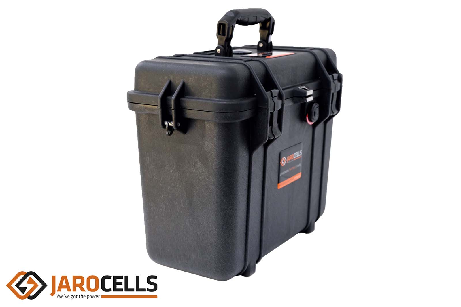 Jarocells BTP-150.12 Lithium Ionen Batterie, seitlich von rechts