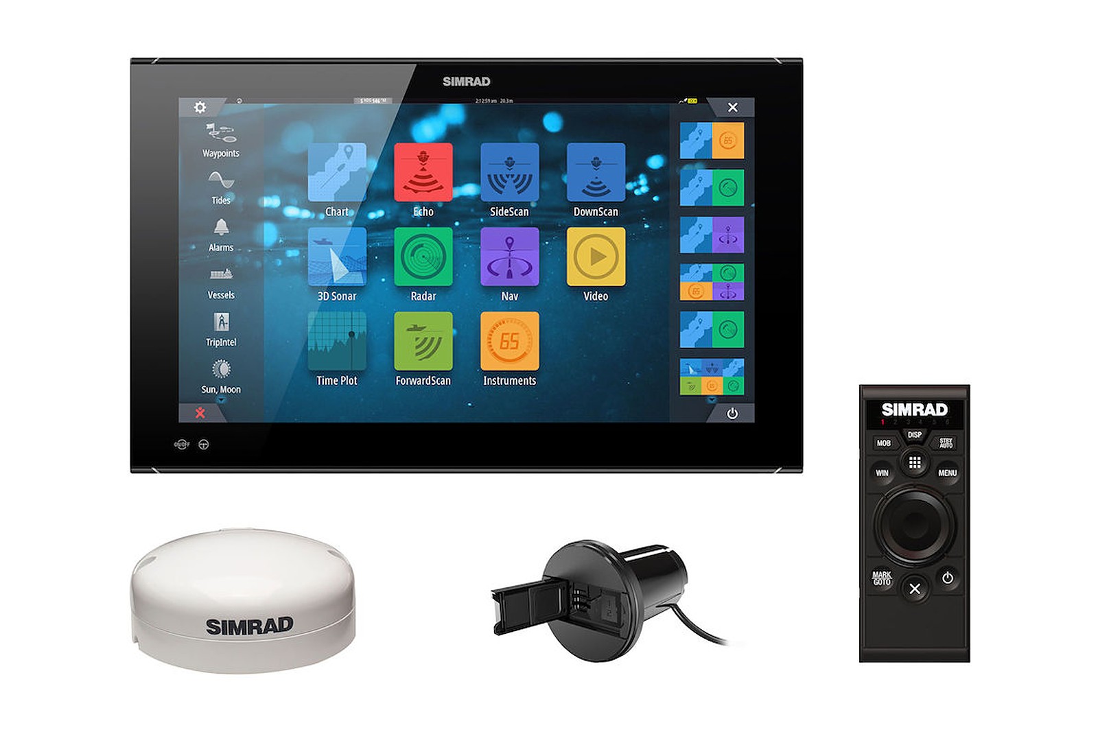 Simrad NSO evo3S 24 Zoll Kartenplotter