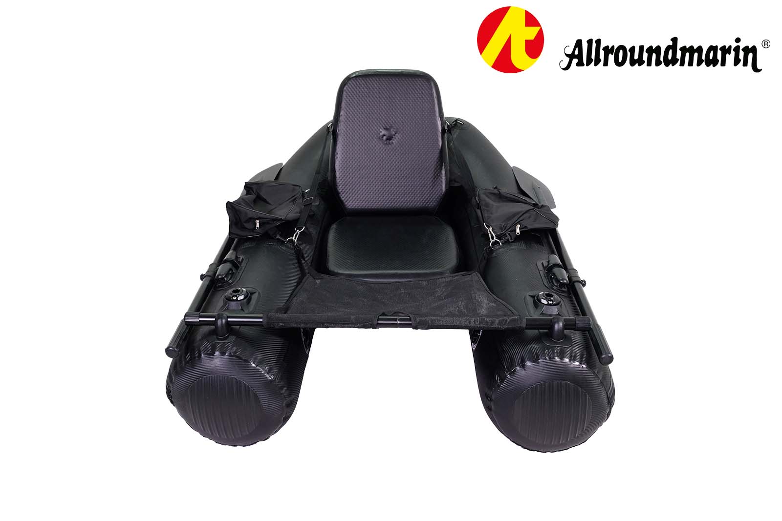 Allroundmarin Belly Boot 170 in Carbon Heckansicht