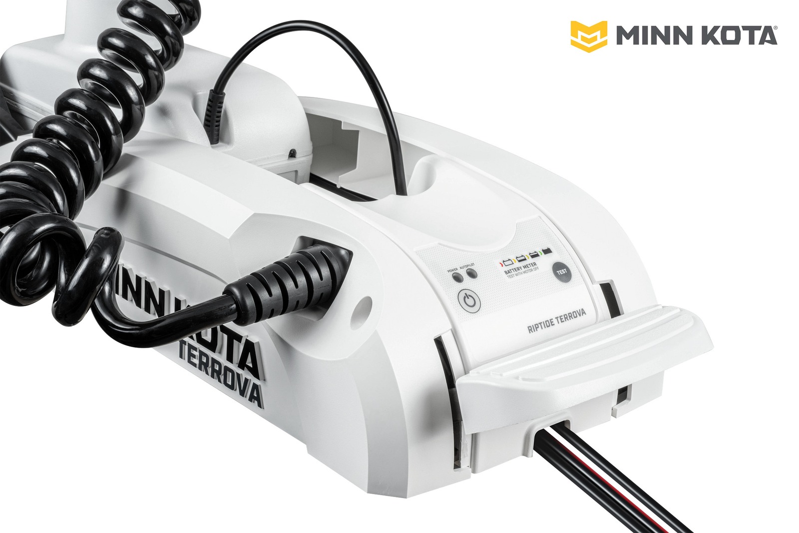 Minn Kota Riptide Terrova 2, Auslösehebel von der Seite