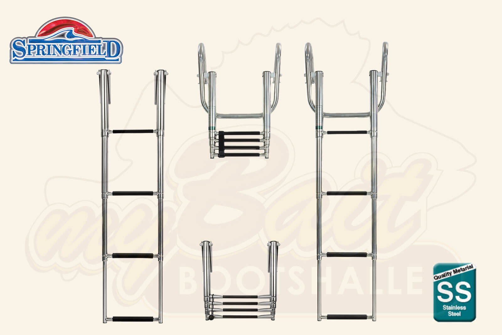 4-stufige Springfield Marine Teleskopleite