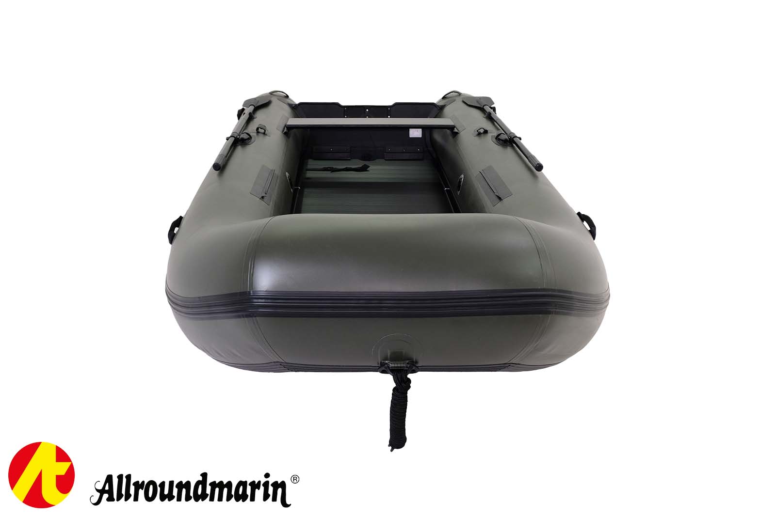 Allroundmarin Scout Schlauchboot 330 mit Aluboden Bugansicht