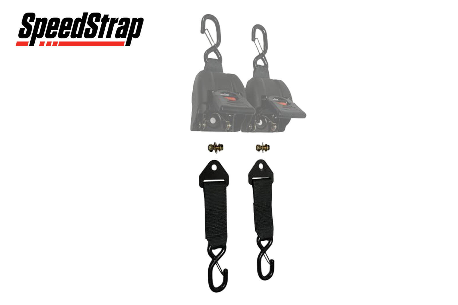 SpeedStrap S-Haken-Adapter 2er-Pack Montage