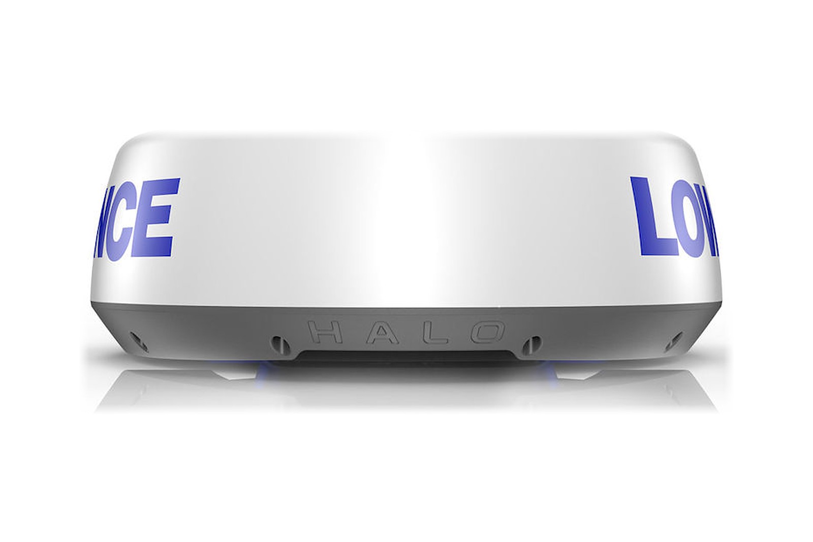 Lowrance HALO24 Radar, Seitenansicht