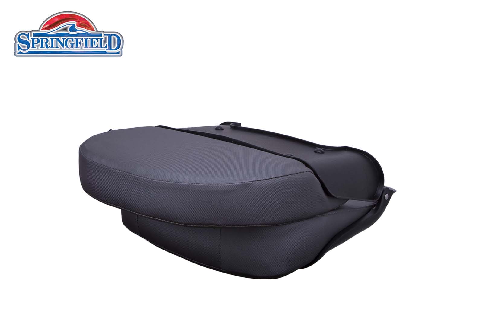 Springfield Skipper Premium Bootsstuhl - hellgrau seitlich links zugeklappt