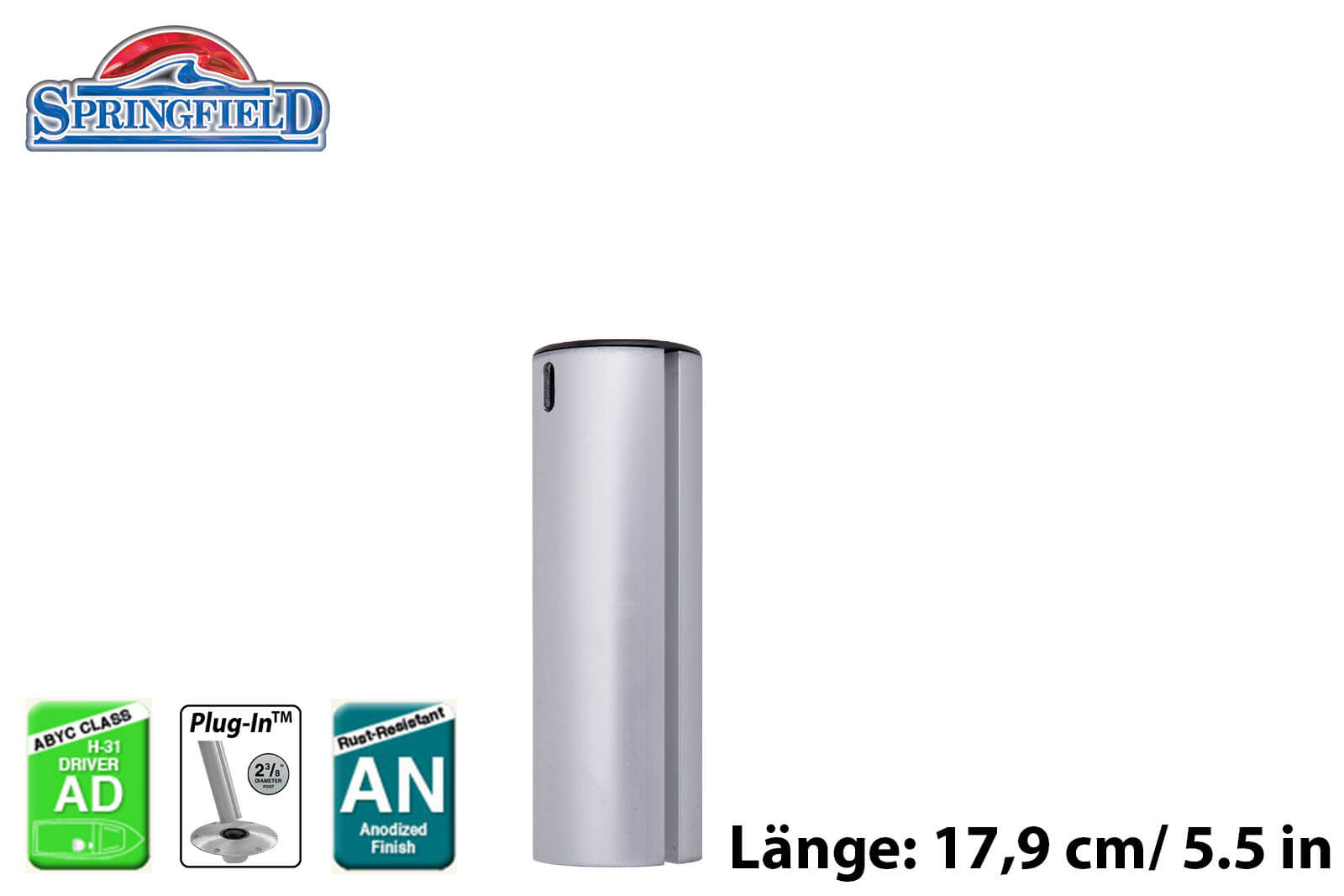 Springfield Marine Stuhlbein Plug-In 2-3/8 5,5 Zoll