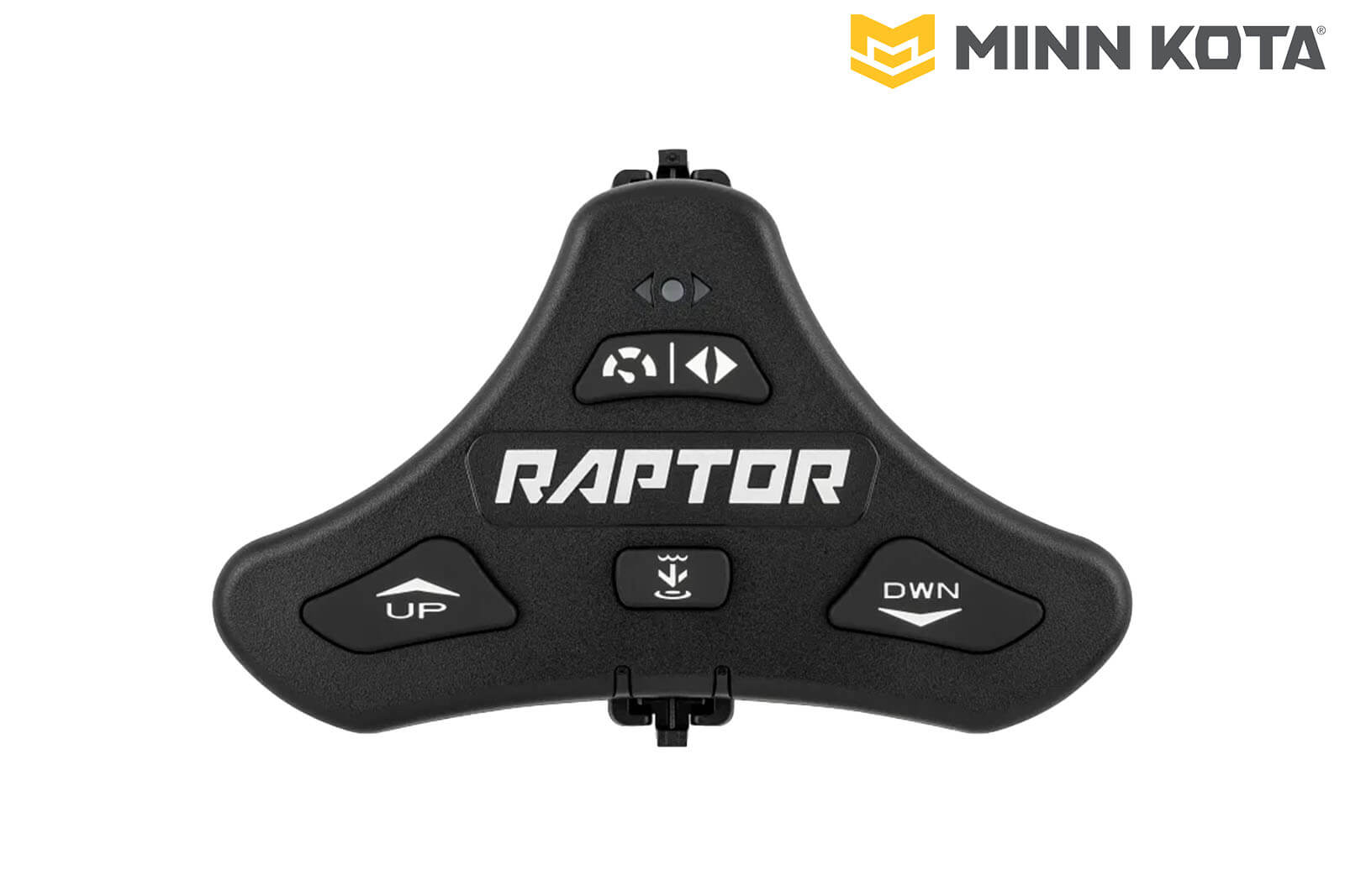 Minn Kota BT Fußfernbedienung für Raptor Frontansicht