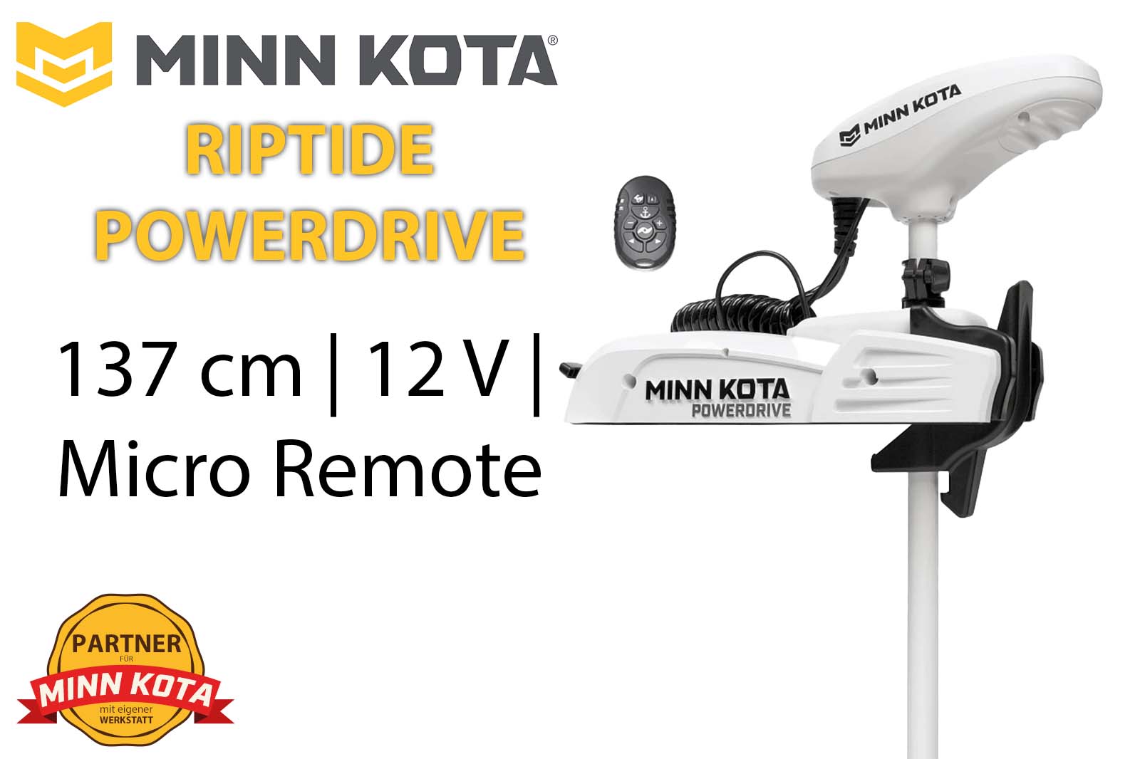 Minn Kota Riptide PowerDrive Elektro-Bootsmotor