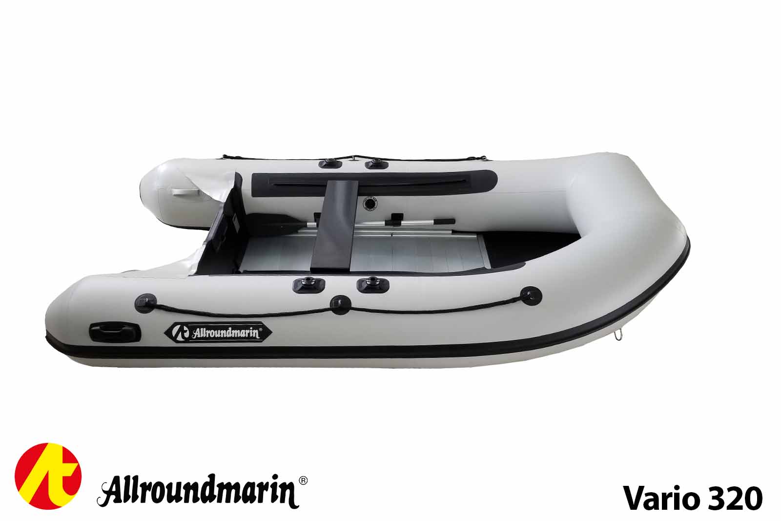 Allroundmarin Vario Schlauchboot 320 in Grau ohne Boden