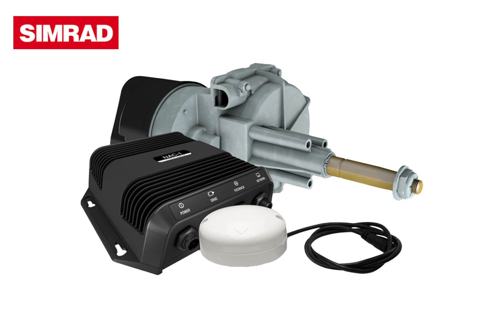 Simrad Autopilotpaket für Außenbordmotoren mit hydraulischer oder Kabellenkung