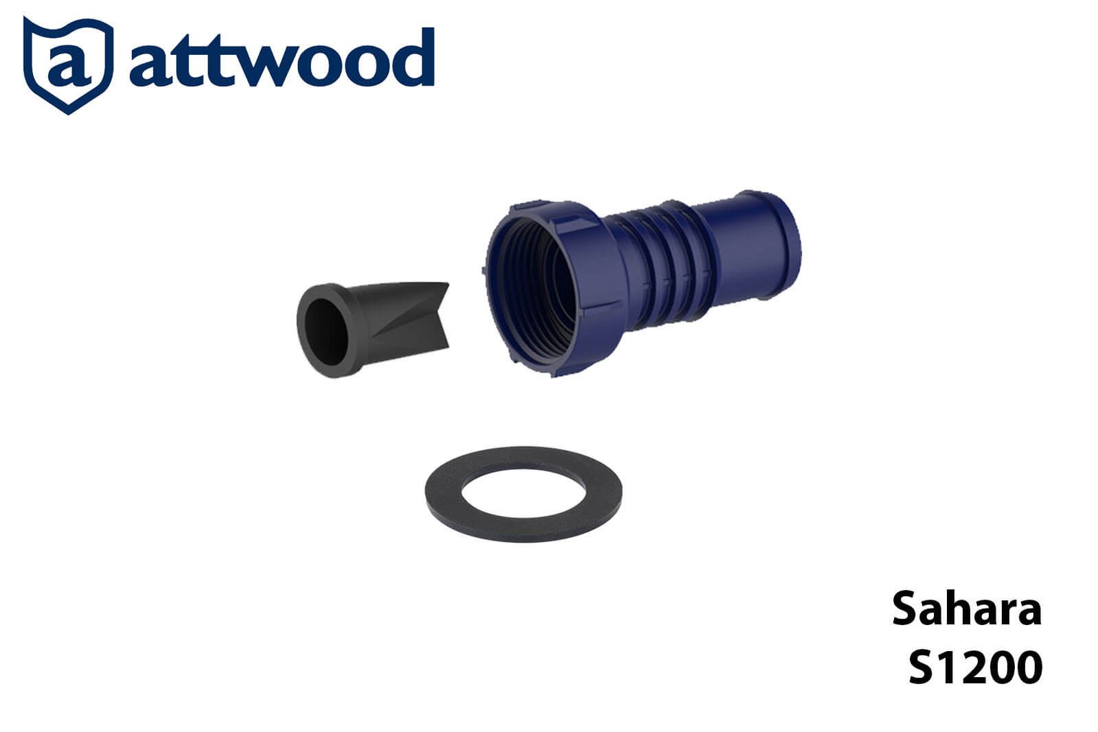 Attwood Schlauchanschlüsse für Sahara Mk2 | Tsunami Mk2