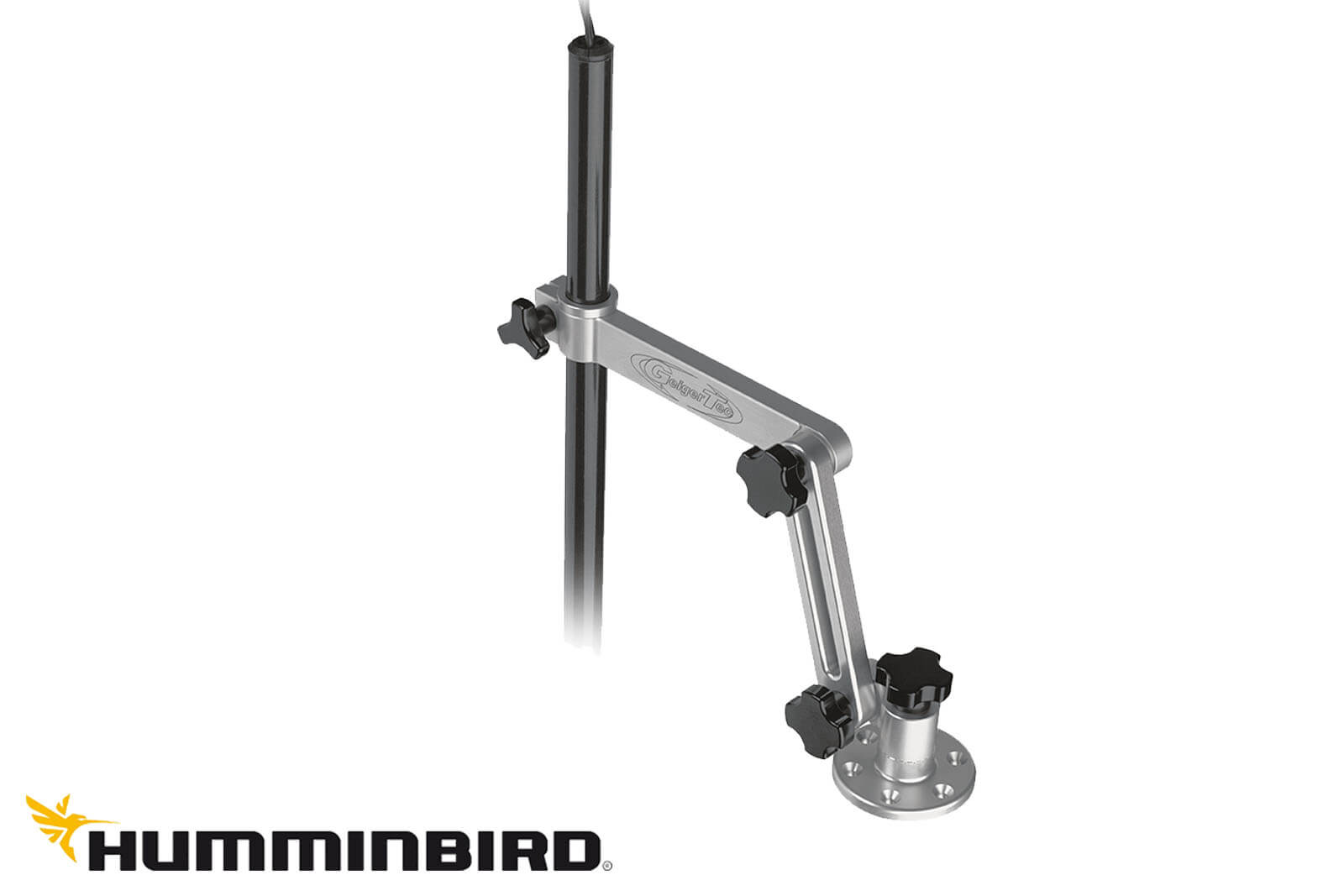 Humminbird MEGA 360 Imaging Geber, Universalhalterung Nahaufnahme