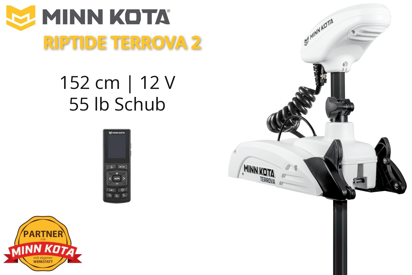 Minn Kota Riptide Terrova 2 Elektro-Bootsmotor