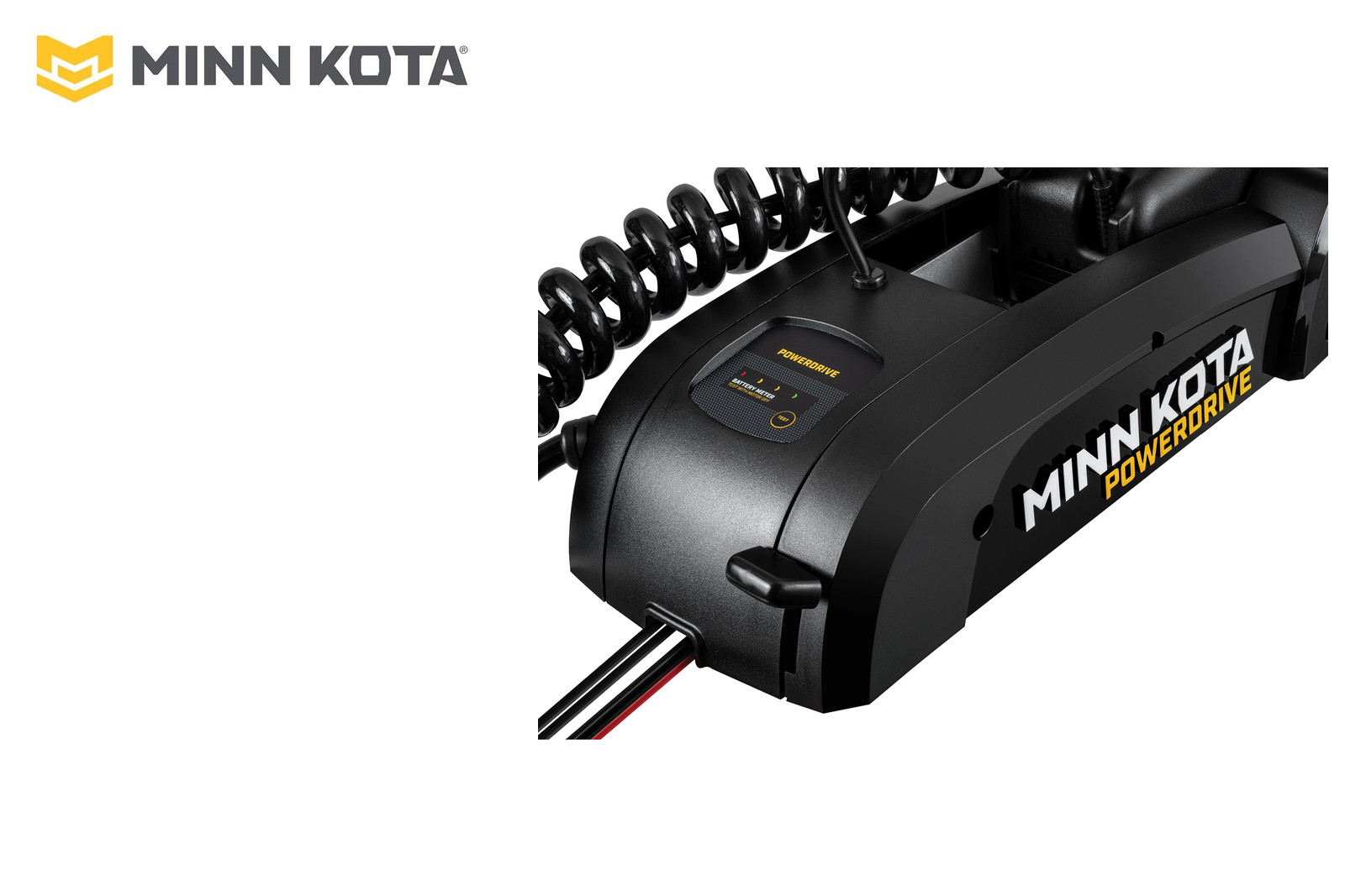 Minn Kota PowerDrive 2, Batterieanzeige an der Halterung