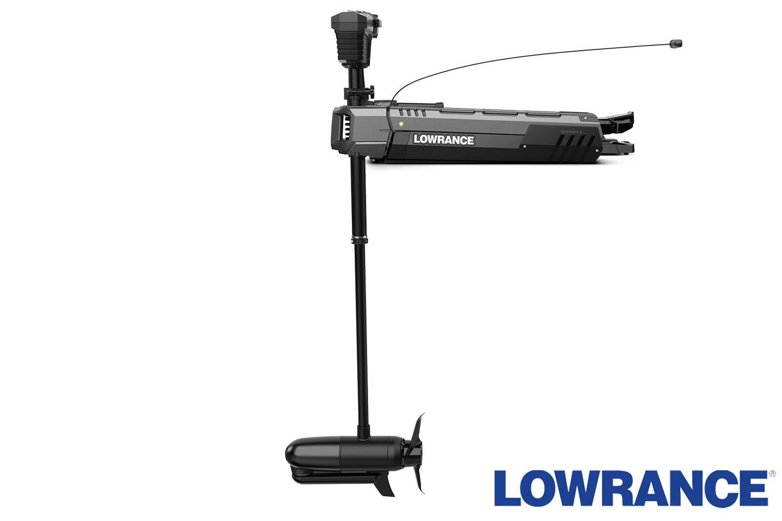 Lowrance GHOST X Elektromotor Ansicht links