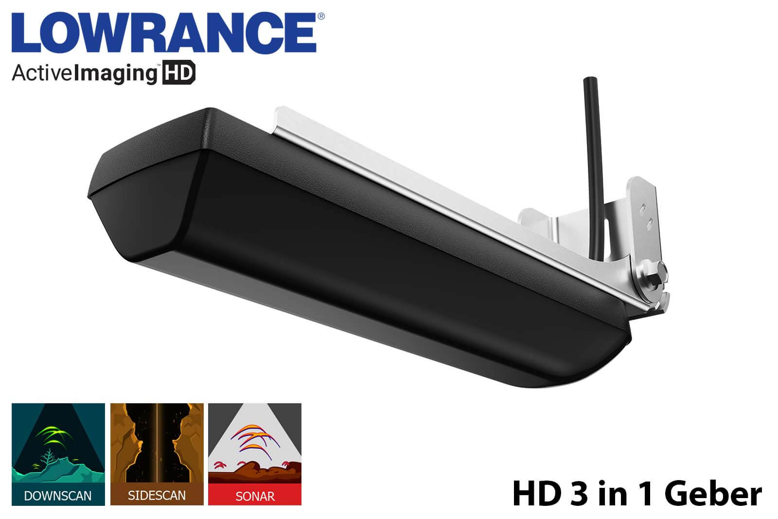 Lowrance Active Imaging HD 3 in 1 Geber