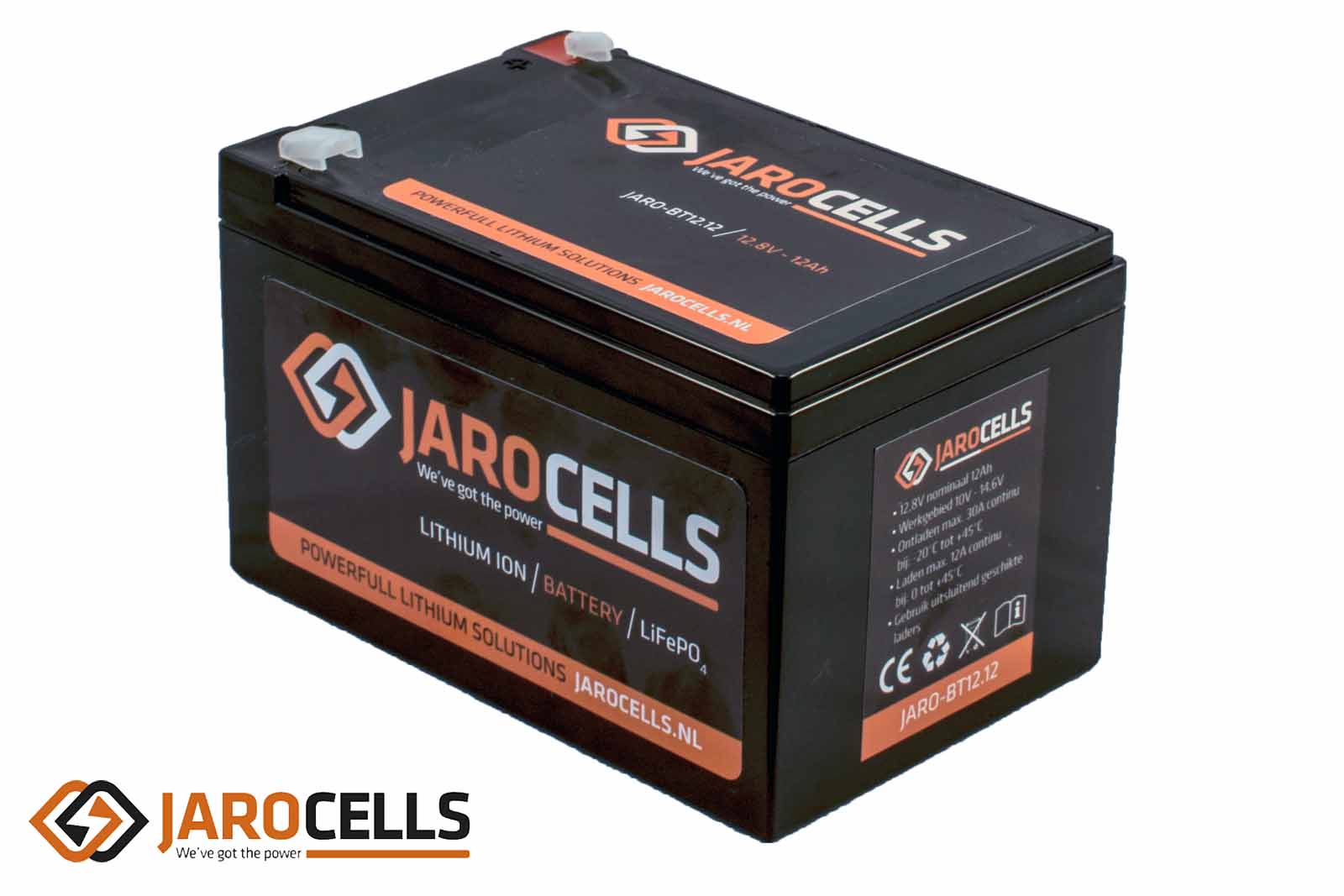 Jarocells Lithium-Ionen-Batterie mit Bluetooth-Batteriecomputer