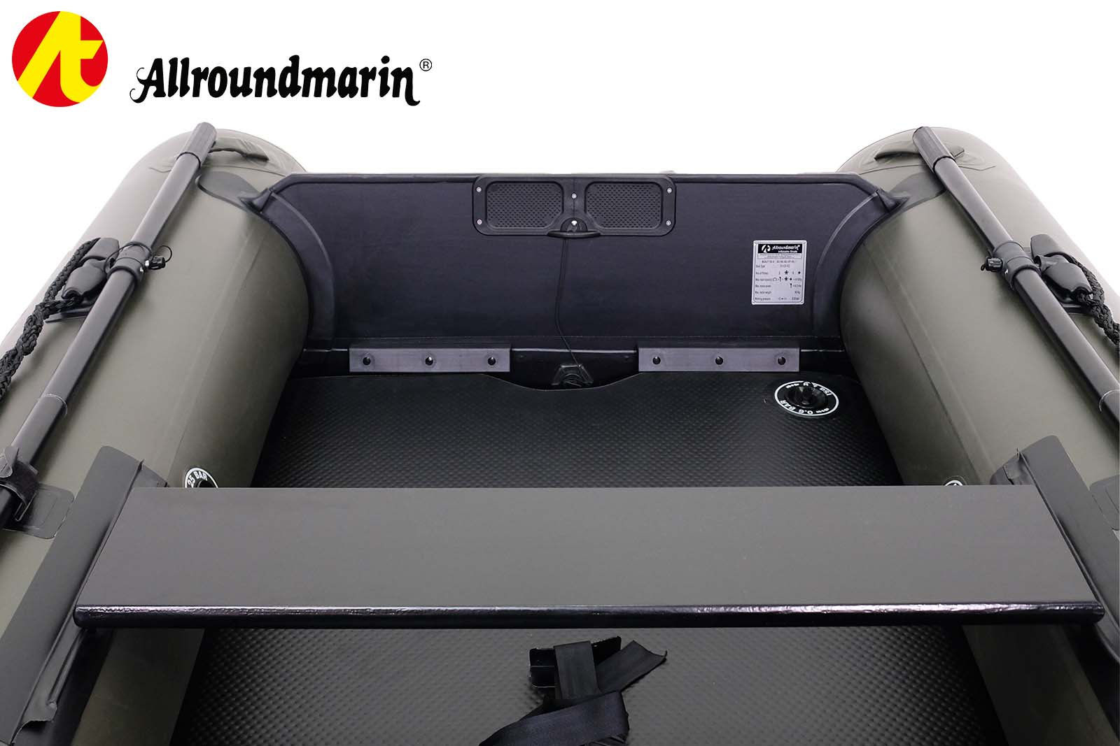 Allroundmarin Scout Schlauchboot 240 mit Luftboden Innenansicht