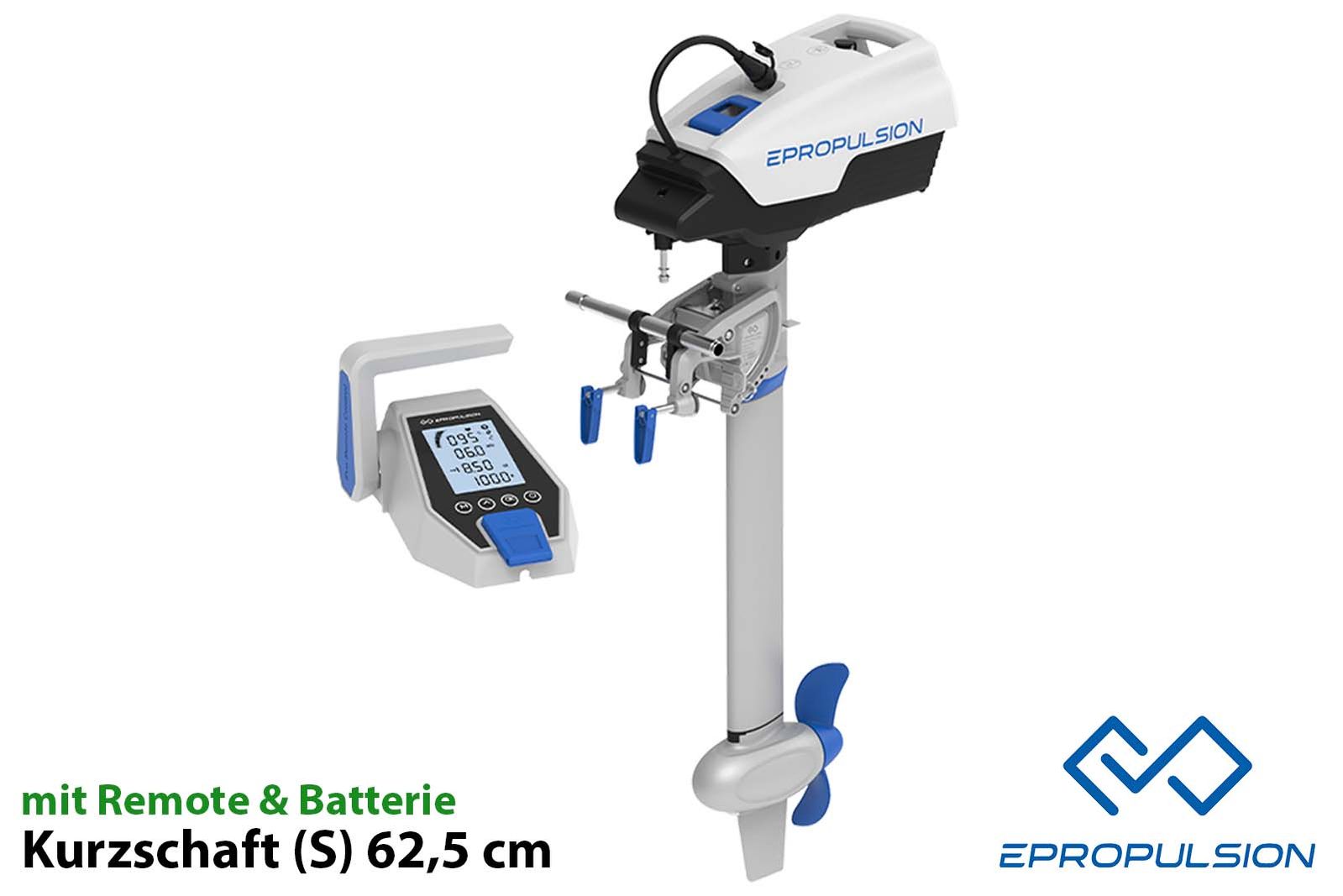 ePropulsion Spirit 1.0 EVO Elektromotor Elektro-Außenborder