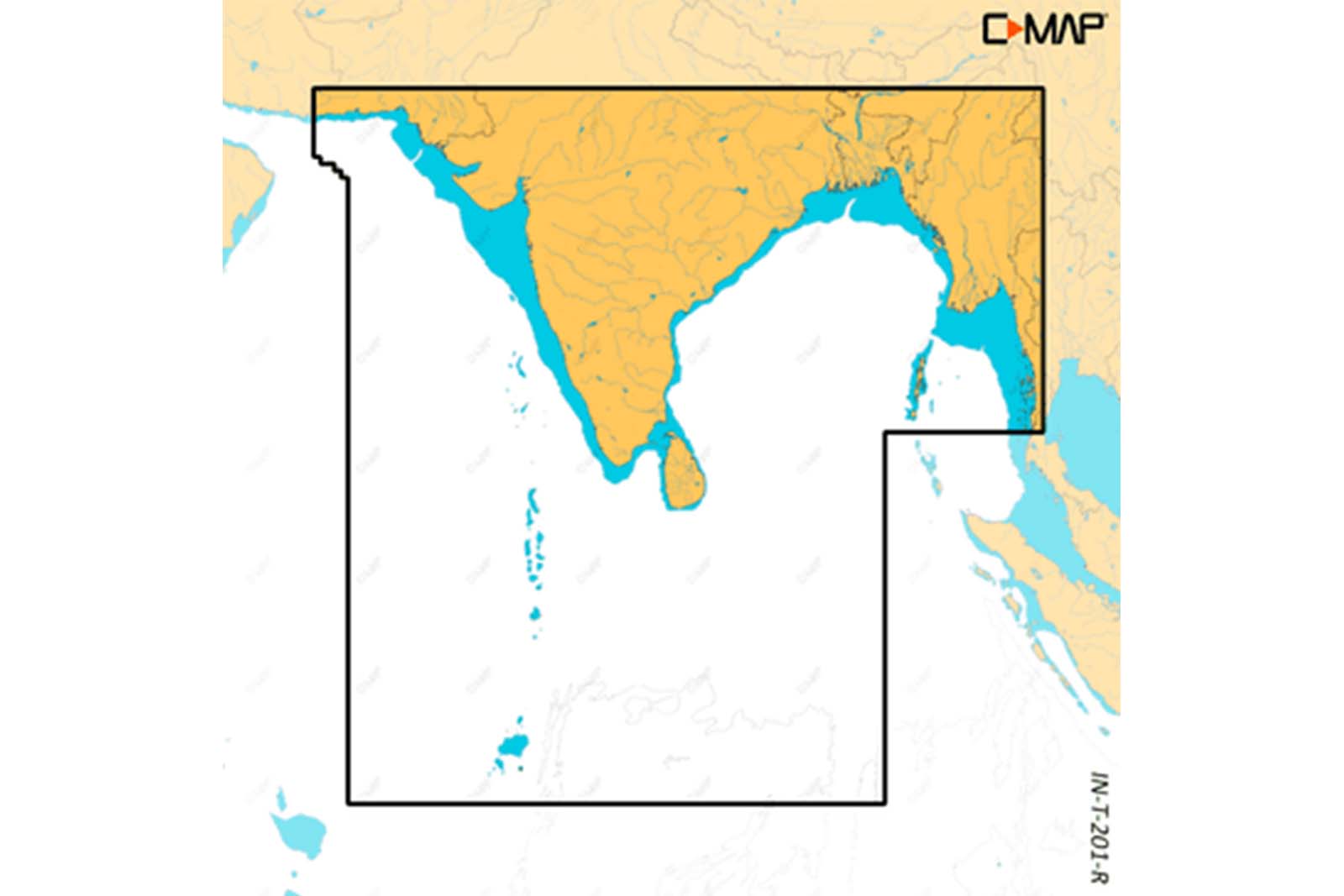 C-MAP REVEAL X Seekarte