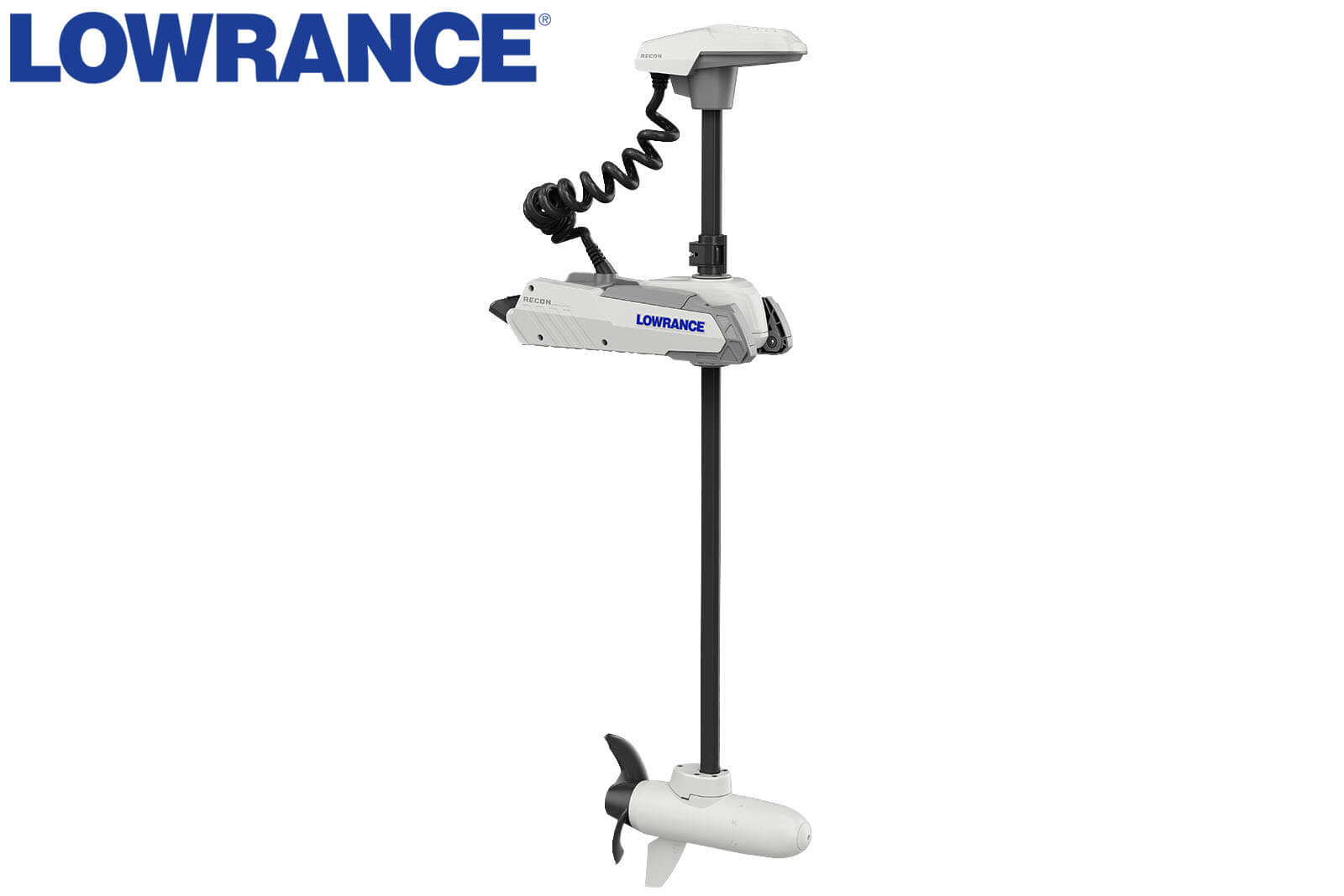 Lowrance RECON Elektromotor Salzwasser Ansicht rechts