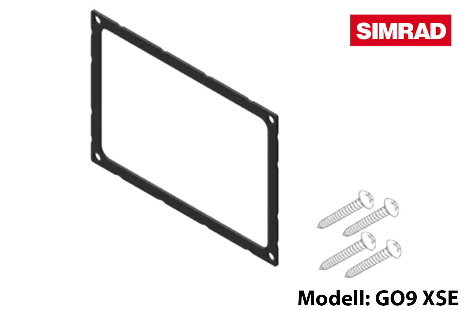 Simrad Einbausatz für GO 9 XSE