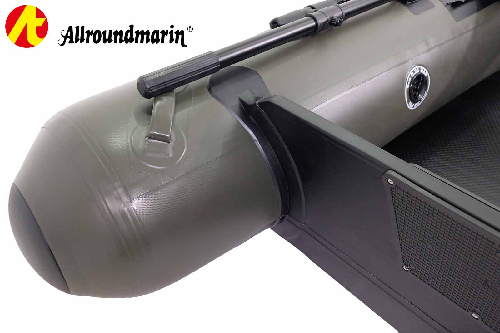 Allroundmarin Scout Schlauchboot 210 mit Luftboden Detailansicht Tragegriff