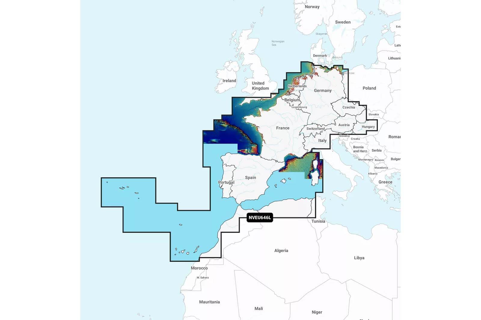 Garmin Navionics Vision Plus Seekarte