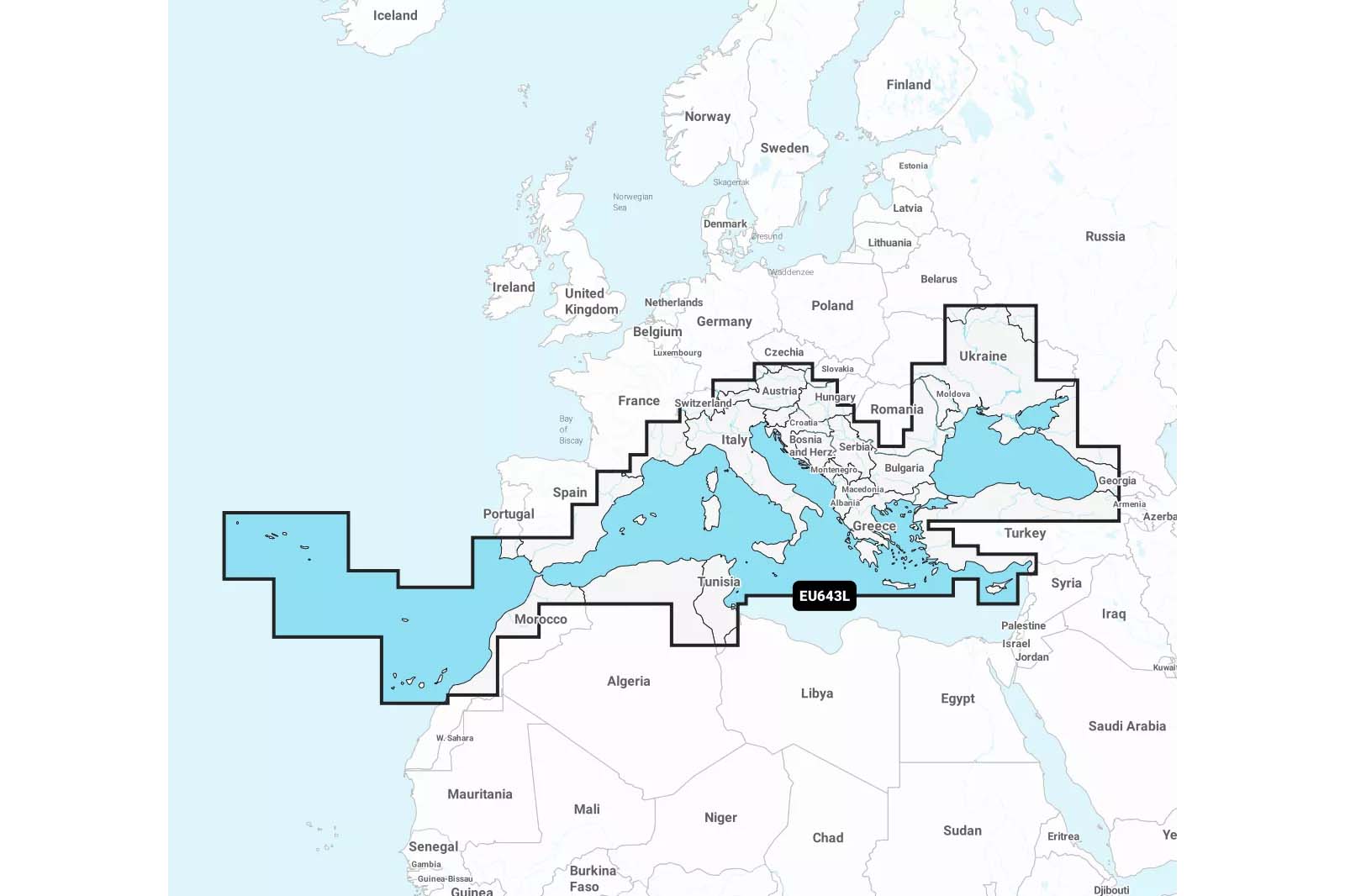 Garmin Navionics Plus Seekarte