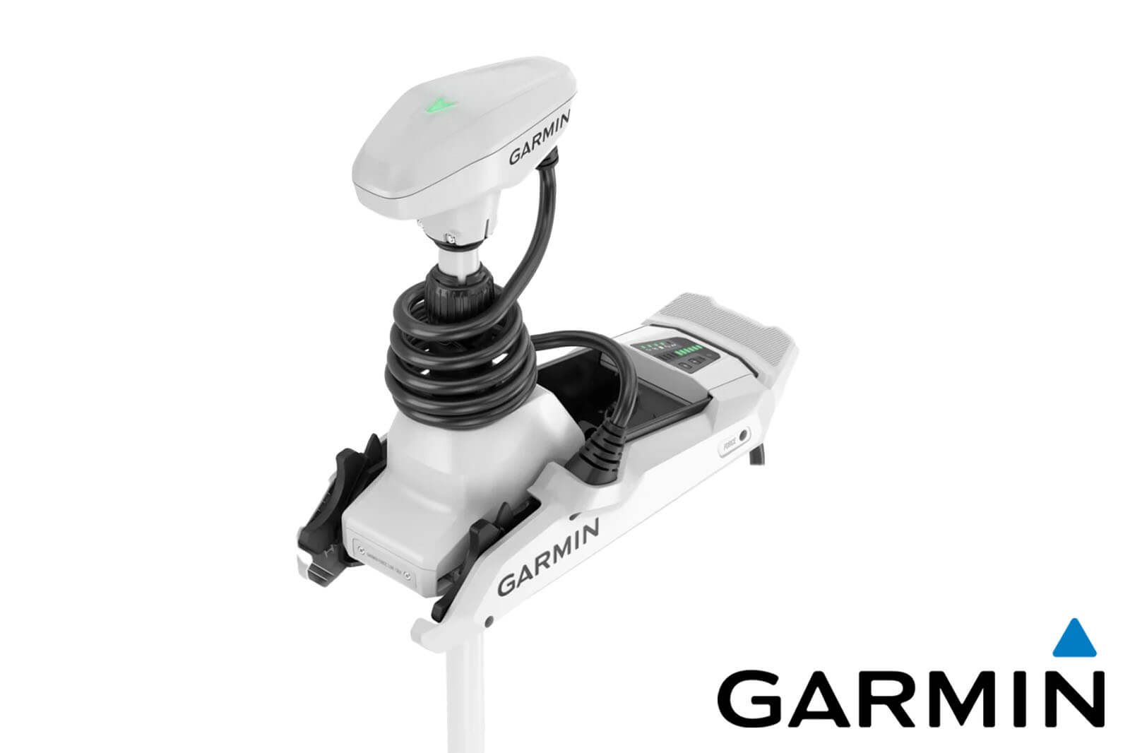 Garmin Force Kraken Elektromotor weißFrontansicht