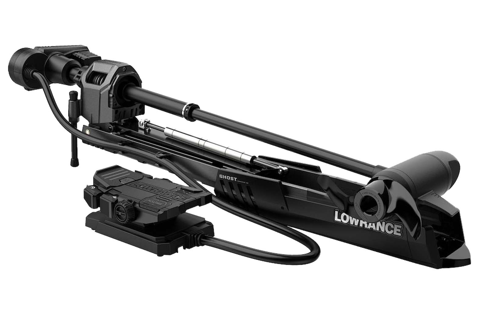 Lowrance GHOST Elektromotor zusammengeklappt
