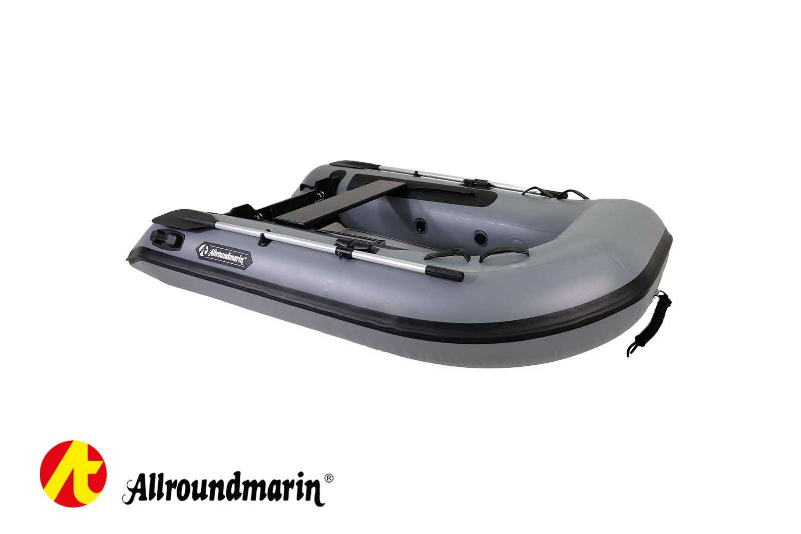 Allroundmarin Dynamic Pro 260 Schlauchboot Seitenansicht, schräg