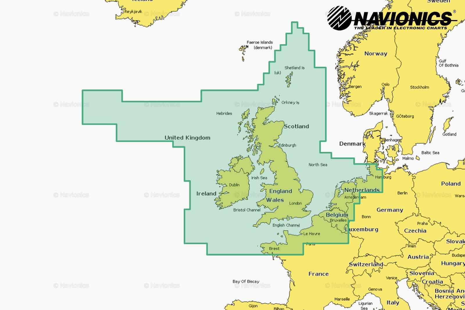 Navionics Platinum Plus Seekarte