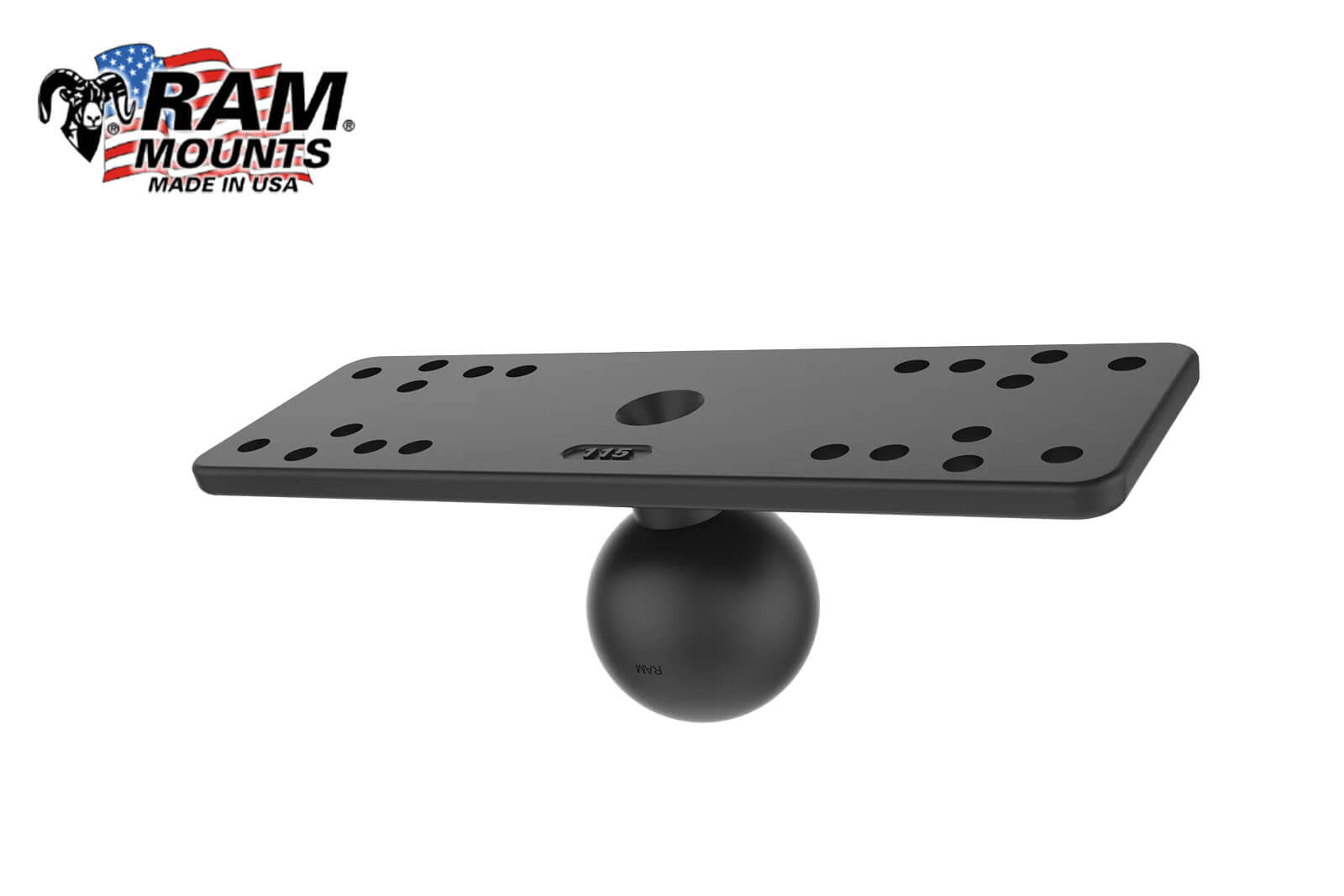 RAM Mount Doppel-Schwingarmhalter mit C-Kugel Detailbild Halterung