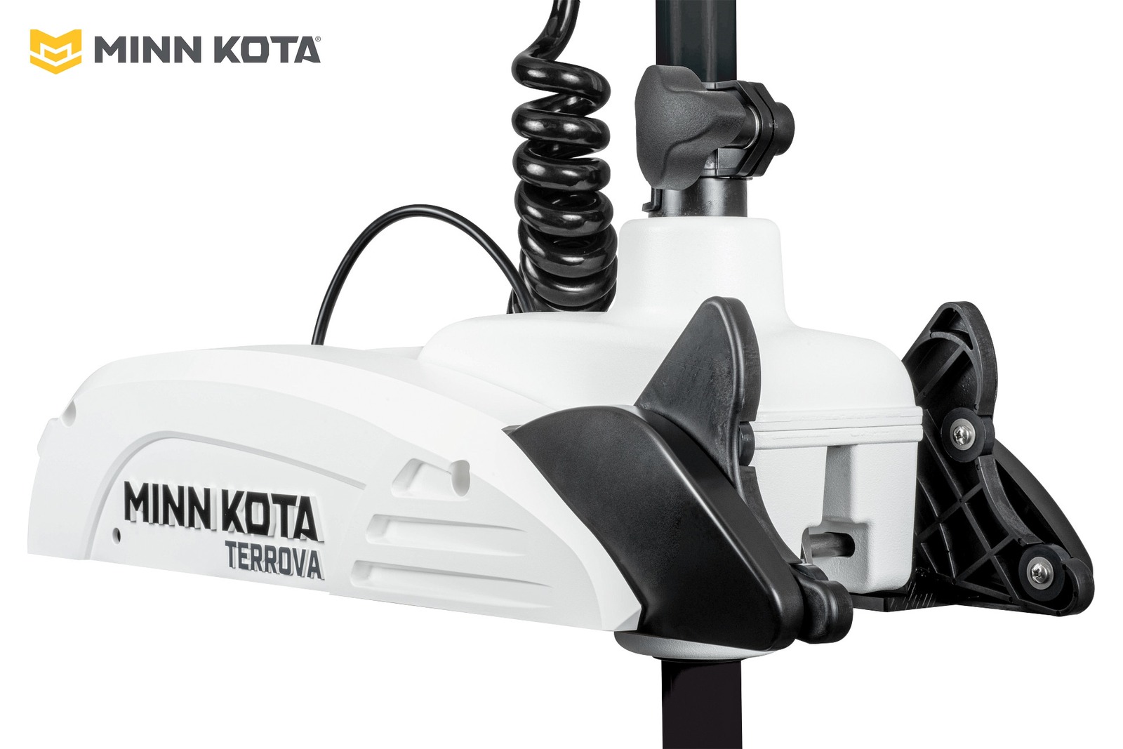 Minn Kota Riptide Terrova 2, Steuergehäuse an der Halterung