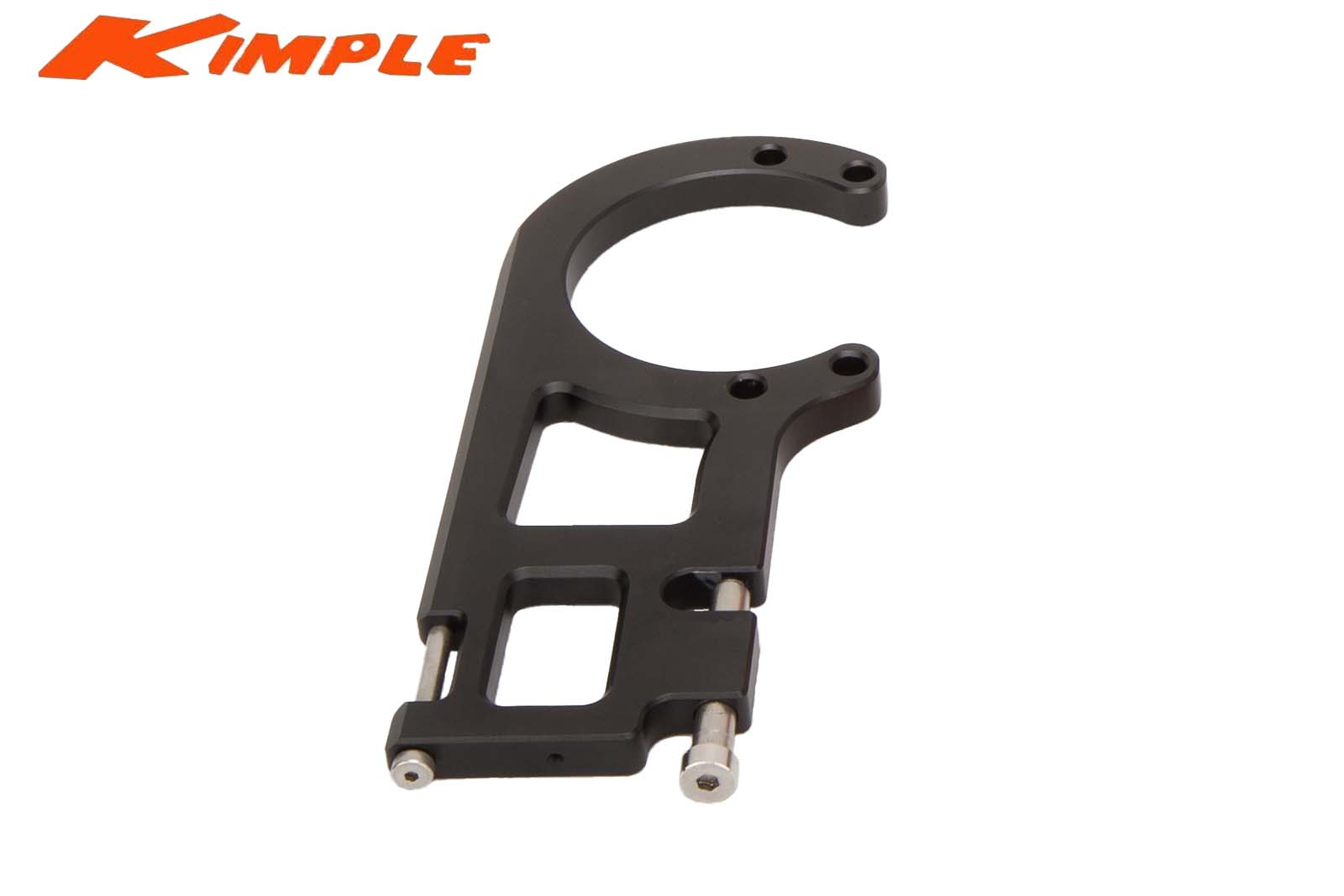 Kimple Foot Controlled Transducer Mount für Lowrance Ghost Detailansicht Montageplatte