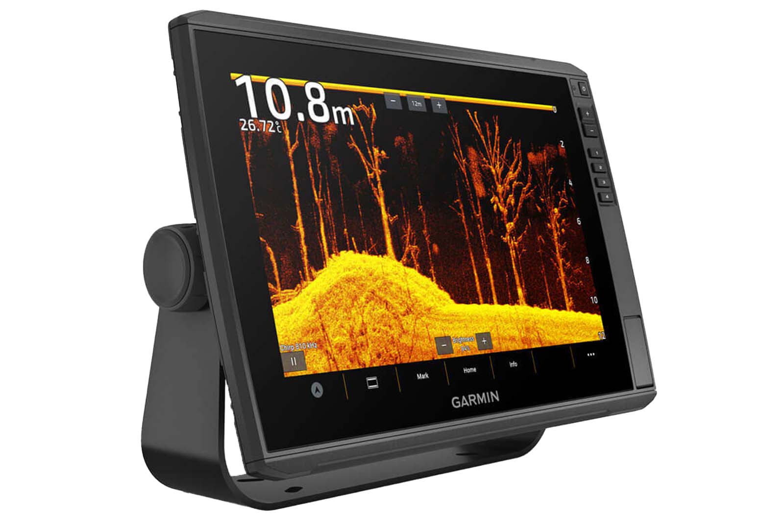 Garmin ECHOMAP Ultra 2 122sv Echolot 12 Zoll Ansicht rechts