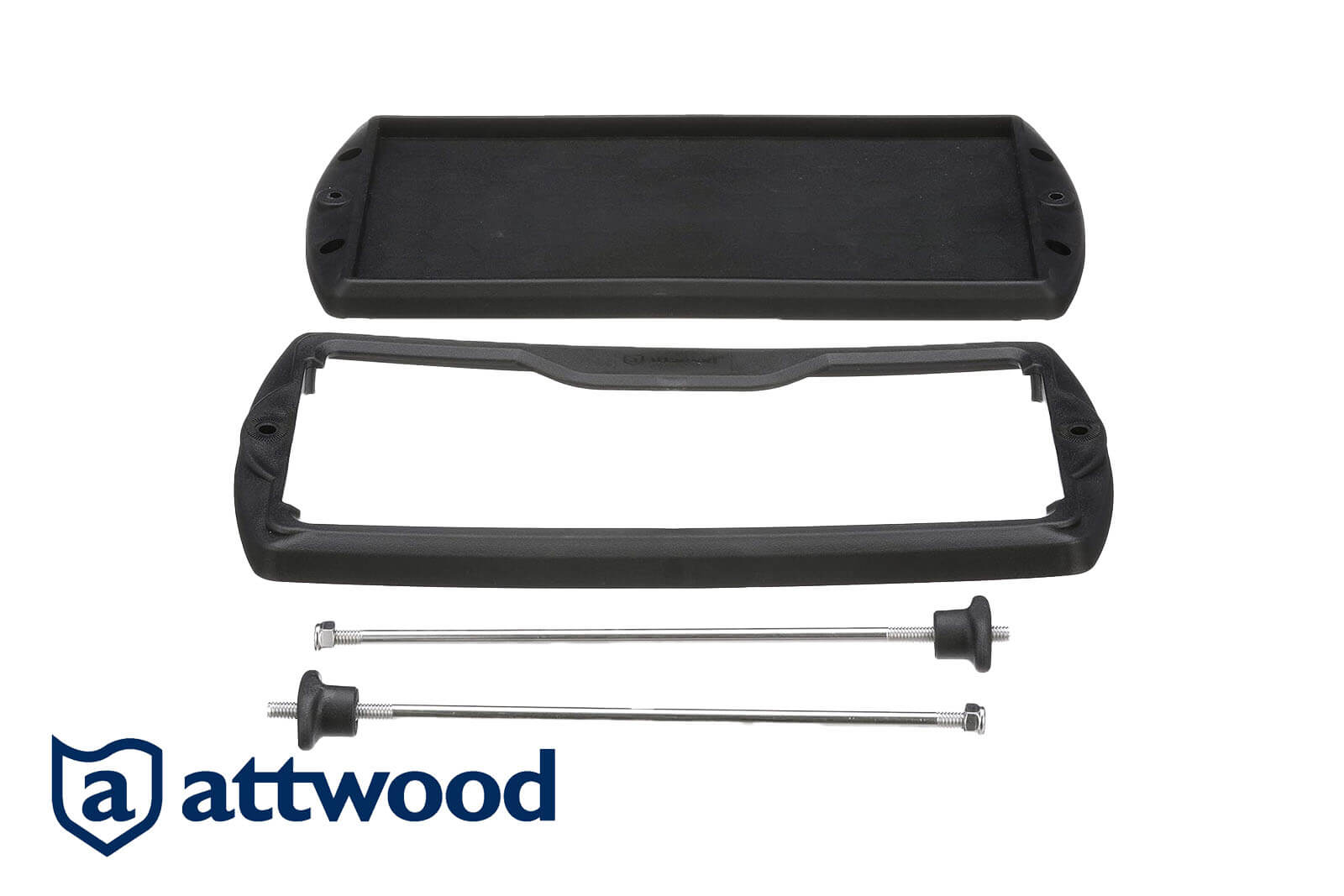 Attwood Heavy-Duty-Batterieschale zerlegt
