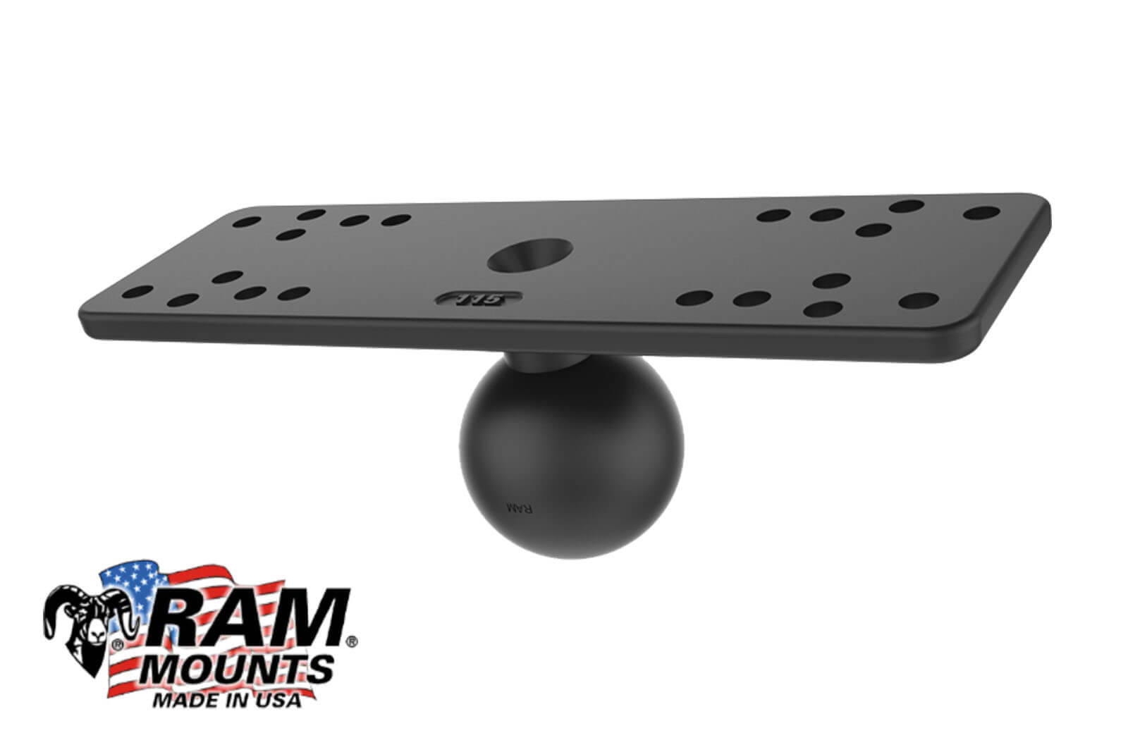 RAM Mounts RAM-111BU rechteckige Basisplatte andere Perspektive