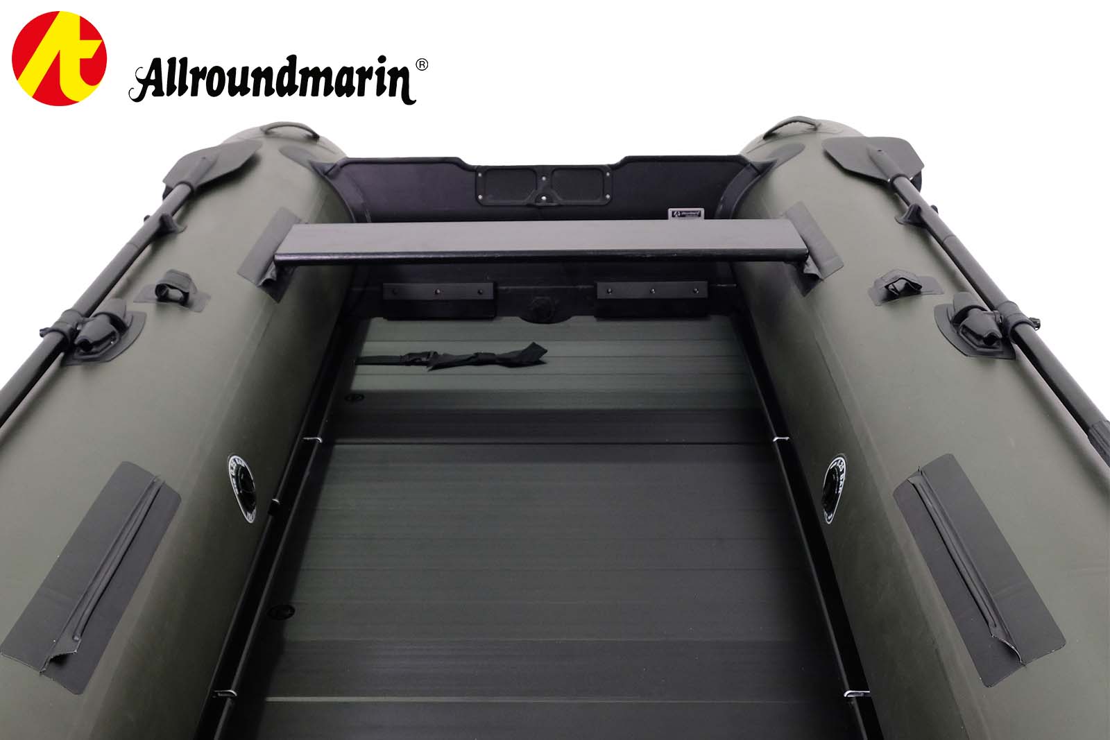 Allroundmarin Scout Schlauchboot 330 mit Aluboden Innenansicht