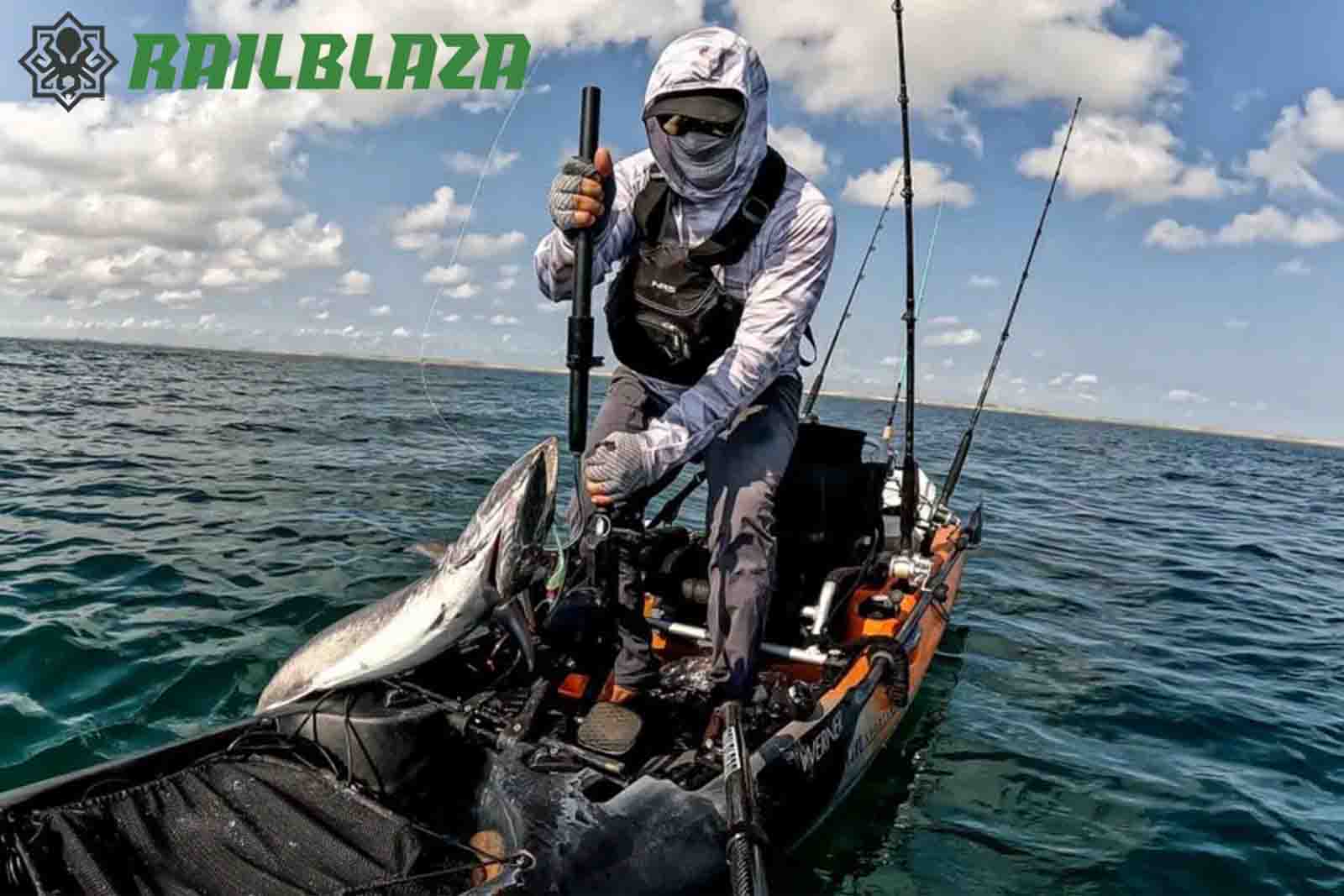 Railblaza Stealth Camera Boom Kameraarm - Foto mithilfe des Kameraarms erstellt