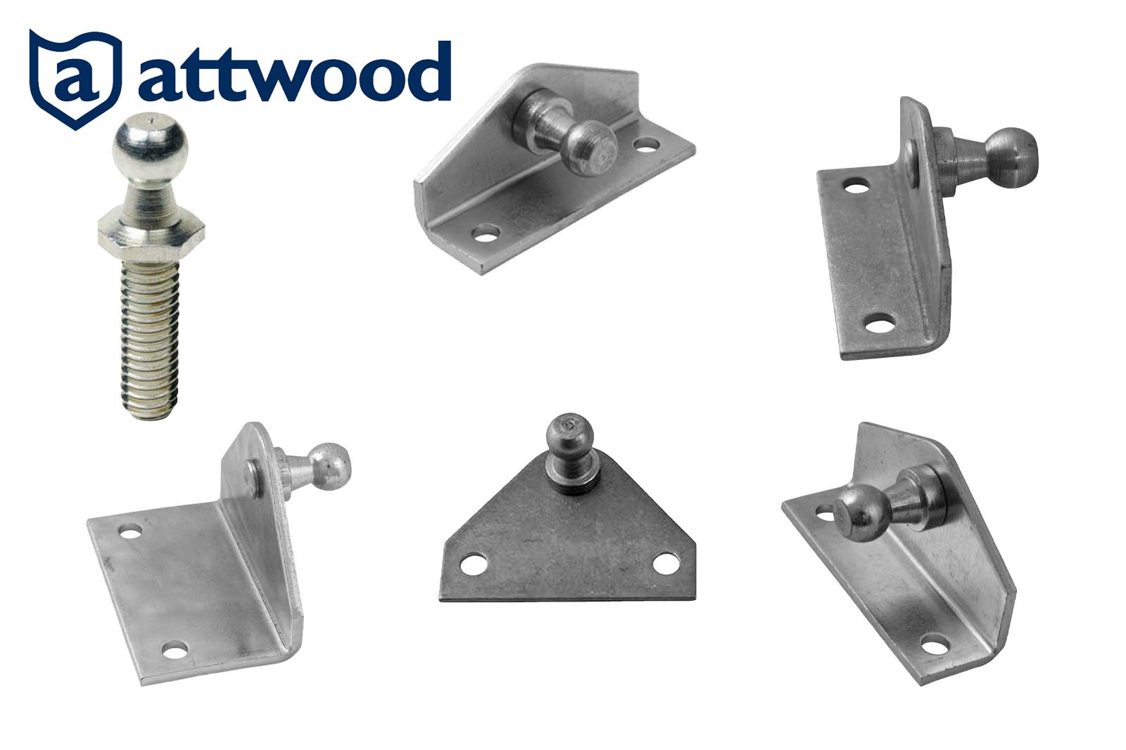 Attwood Gasdruckfederhalterung