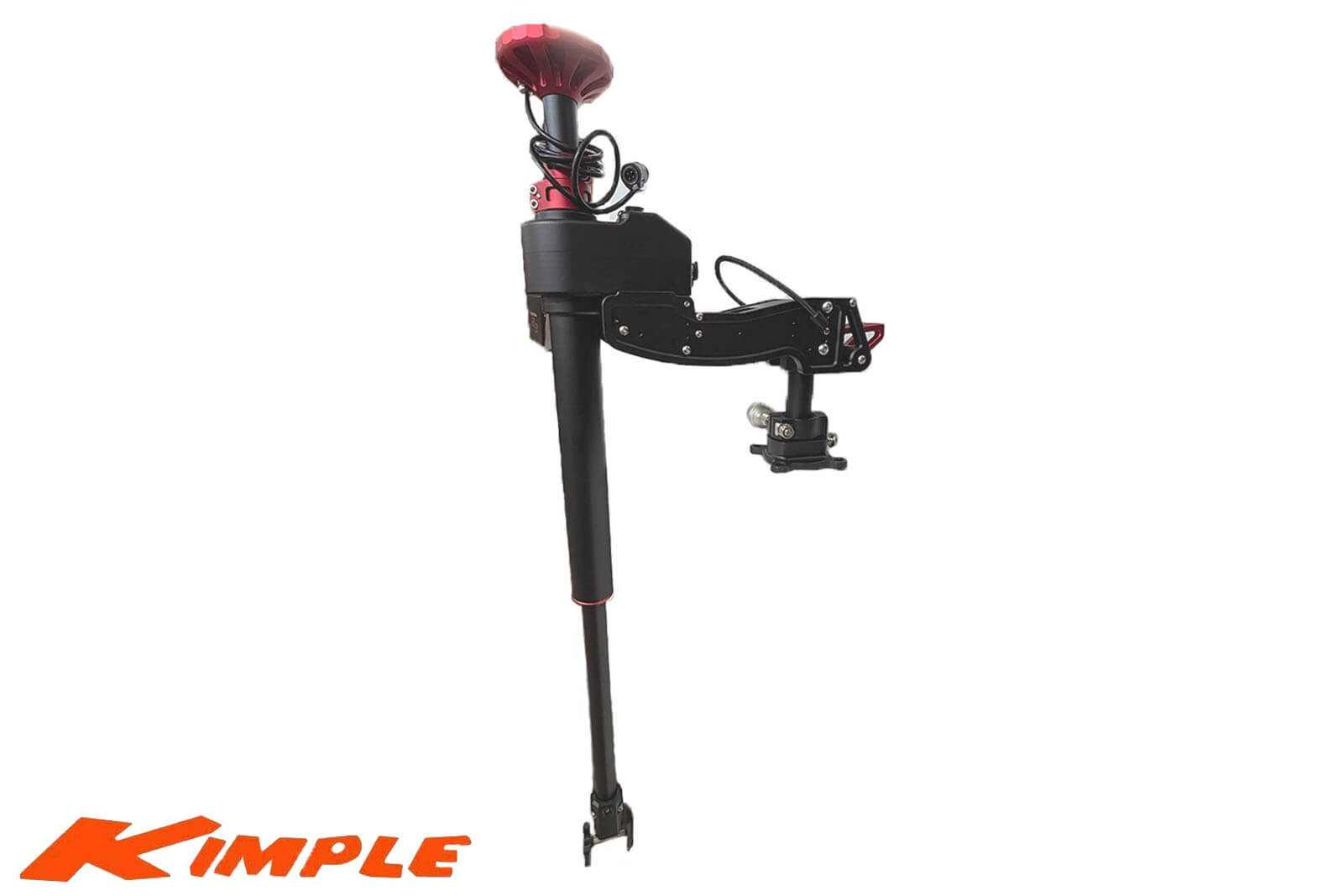 Kimple Foot Controlled Electric Transducer Mount seitlich von unten