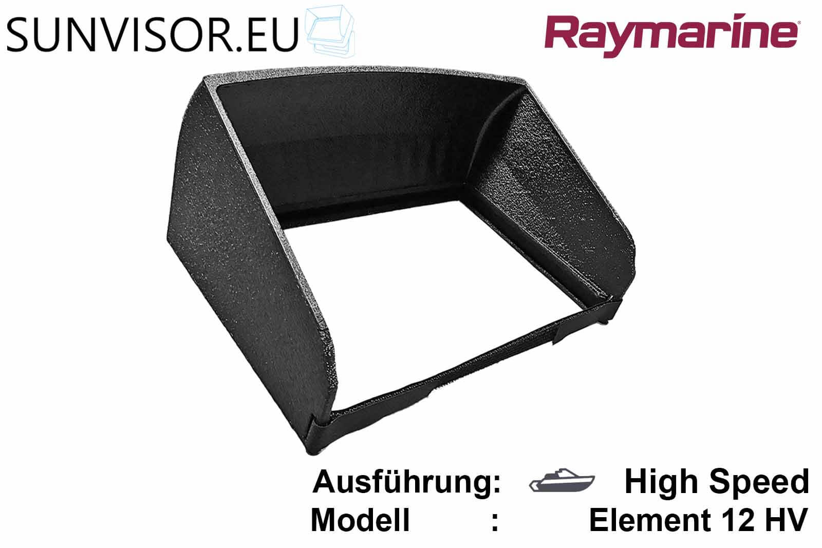 SUNVISOR Sonnenschutz für Raymarine Echoloten