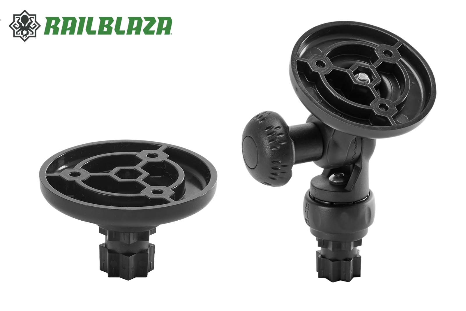 Railblaza Garmin Echolothalter für Sternaufnahme in zwei Varianten schwarz